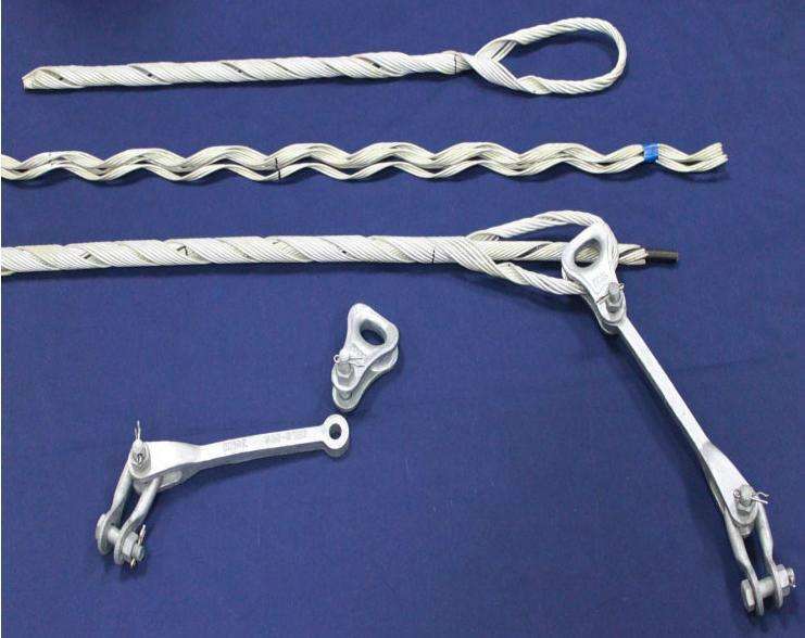 preformed tension clamp